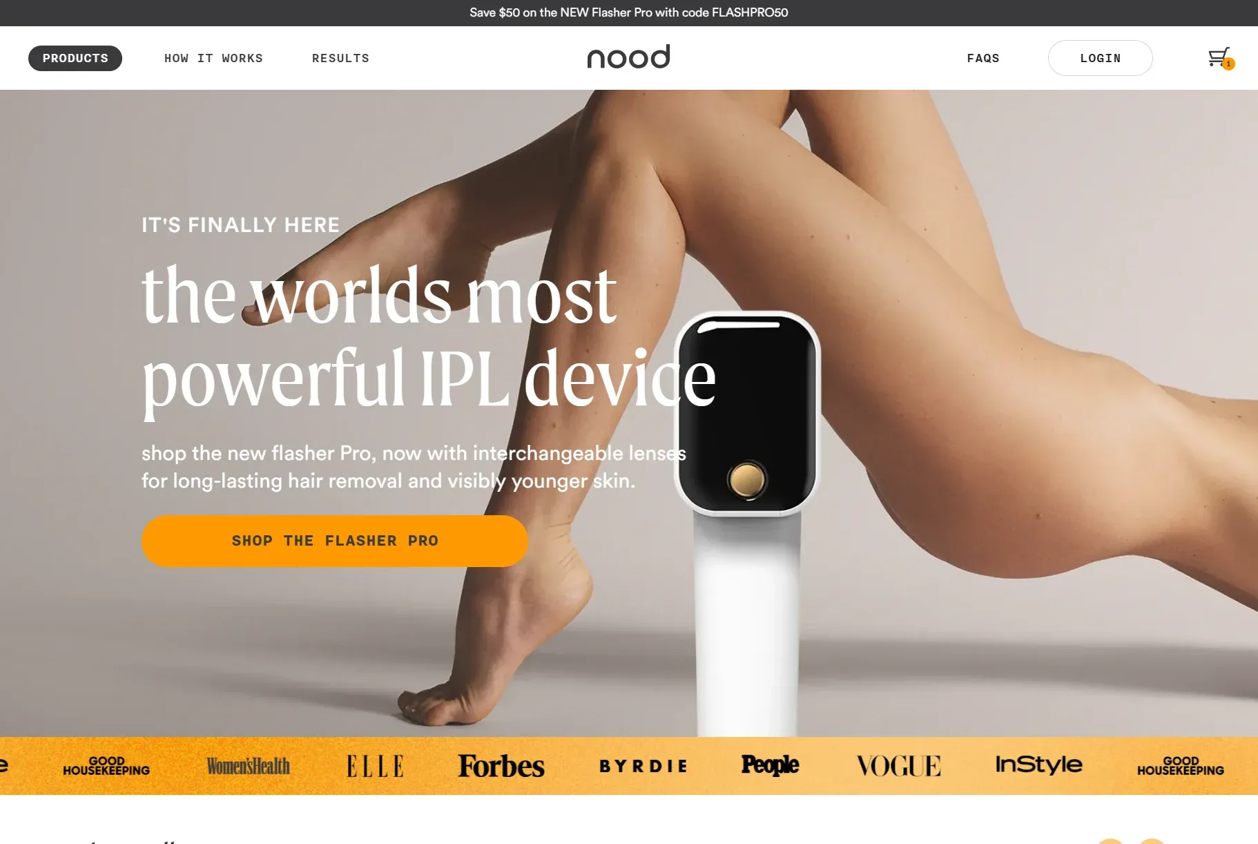 Nood Homepage