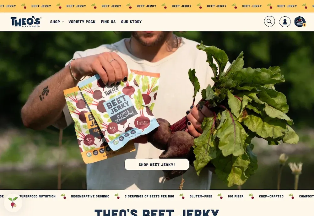 Theo's Plant-based Homepage